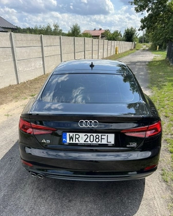 Audi A5 cena 129000 przebieg: 198000, rok produkcji 2017 z Radom małe 277